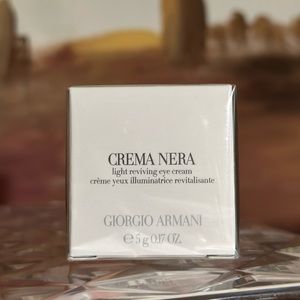 Giorgio Armani Crema Nera Extrema Light Reviving Eye Cream 0.17oz / 5g NIB